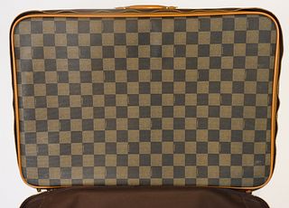 Vintage Fendi Monogram Checkered Luggage