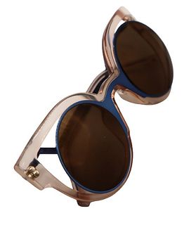 Fendi Cat-eye Blue Framed Sunglasses