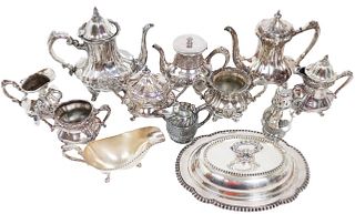 Collection of Silver Plated Articles