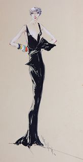 Robert Kalloch Costume Sketch 1930s