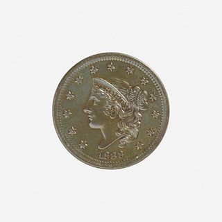U.S. 1838 Coronet Head 1C Coin