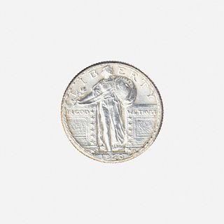 U.S. 1920-D Standing Liberty 25C Coin