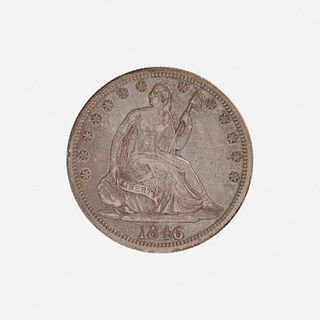 U.S. 1846-O Tall Date 50C Coin