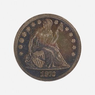 U.S. 1872 Seated Liberty $1 Coin