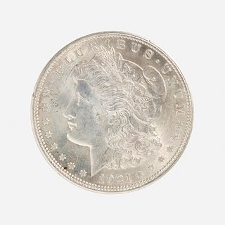 Forty-seven U.S. 1921 Morgan S$1 Coins
