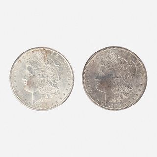 Forty-seven U.S. Morgan $1 Coins