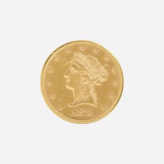 U.S. 1874 Liberty $10 Gold Coin