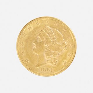 U.S. 1861 Liberty $20 Gold Coin