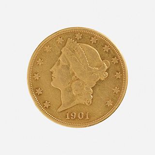 U.S. 1901-S Liberty $20 Gold Coin
