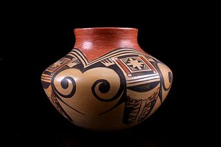 Elva Nampeyo (1926-1985) Hopi Polychrome Pottery