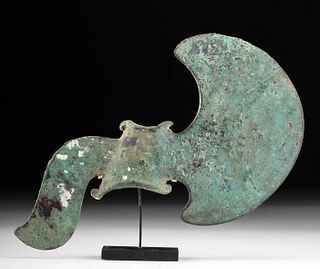 Lethal  / Large Luristan Bronze Axe Head