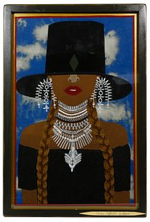 Chris Roberts-Antieau (American, b.1950) 'Beyonce' Tapestry