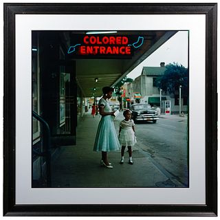 (After) Gordon Parks (American, 1912-2006) 'Segregation in the South' Reproduction Giclee Print