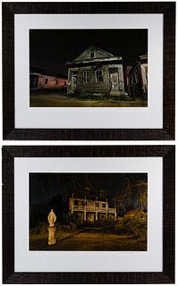 Frank Relle (American, b.1976) 'Nightscapes' Series Photographs
