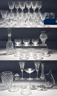Waterford, St. Louis and Daum Crystal Assortment