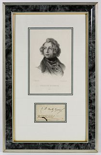 Charles Dickens Autograph