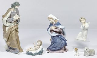 Lladro Nativity Figurine Assortment