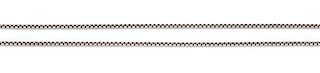 A Sterling Silver Box Link Longchain Necklace, David Yurman. 39.00 dwts.