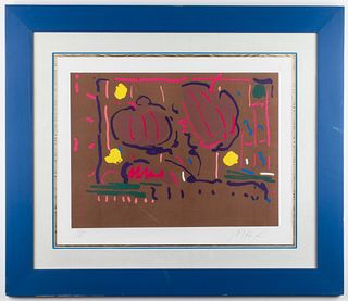 Peter Max "Earth Flowers" Pop Art Lithograph