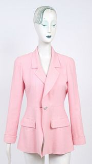 Chanel Pink Tweed Blazer