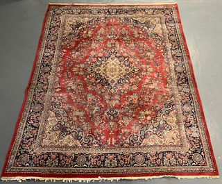 Persian Floral Motif Carpet, 10' x 8'