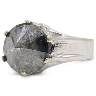 3ct Salt and Pepper Reverse Diamond Ring