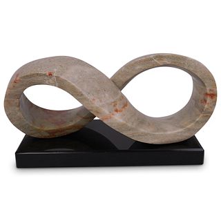 Carved Marble Sculpture "Infinity"