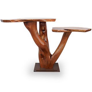 Designer Wood Slab Table