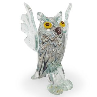 Murano Glass Art Owl
