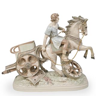 Amphora Figural Chariot Porcelain