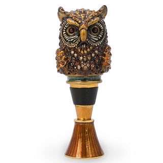 Jay Strongwater Owl Stopper