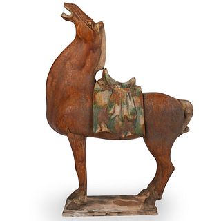 Chinese Tang Style Ceramic Horse
