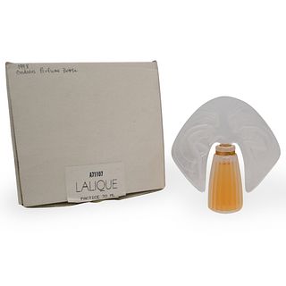 Lalique Crystal "Ondines" Perfume Bottle