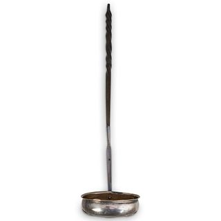 Coin Adorned Silver Ladle