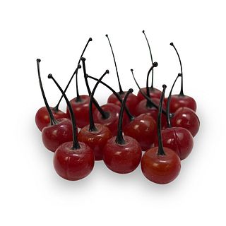 (15 Pc) Murano Glass Cherries