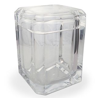 Contemporary Lucite Ice Bucket
