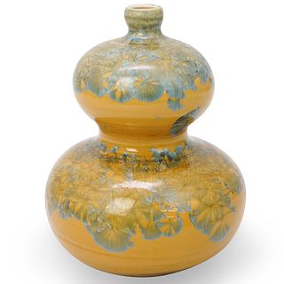 Paul Adams Ceramic Enamel Vase