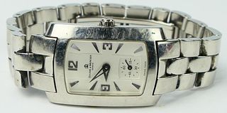 BAUME AND MERCIER GENEVE ACIER STAINLESS WATCH