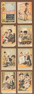 TOBACCO ADVERTISING TRADE CARDS