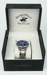 GENTS BEVERLY HILLS POLO CLUB WATCH NEW  IN BOX