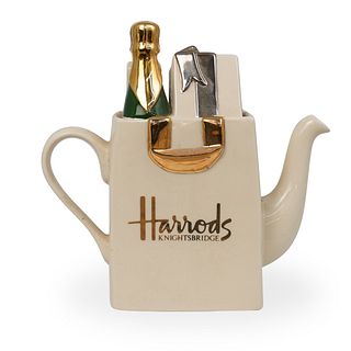 Harrods Knightsbridge Porcelain Teapot