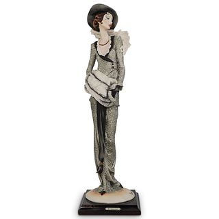 Limited Edition Giuseppe Armani "Lady with Muff" Porcelain Figurine