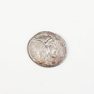 Roman Republic L. Julius Bursio Silver Denarius