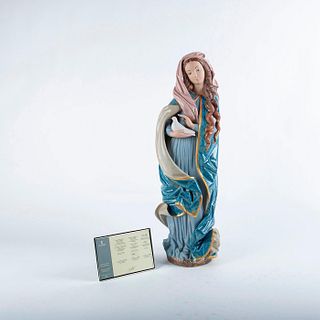 Lladro Porcelain Figurine, Madonna With Dove 01013044