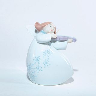 Lladro Figurine, Little Angel With Violin 01006529
