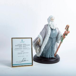 Lladro Figurine, Santa Claus Messenger 01001904