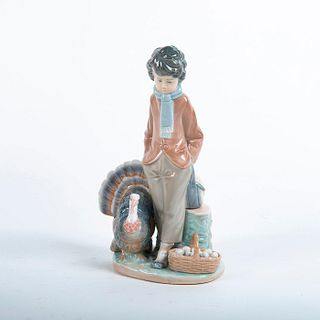 Lladro Figurine, Christmas Seller 01001276