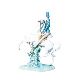 Lladro Figure Gentleman Rider on Horse 01004515