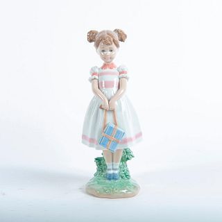 Lladro Figurine, Little School Girl 01006814