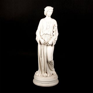 Large Parian Porcelain Figure,  Chastity